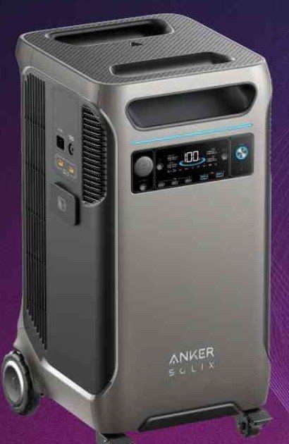 Anker SOLIX F3800 portable power station, largest model in the range